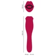 You2Toys - 2in1 nyelves vibrátor (pink)