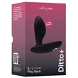 We-Vibe Ditto+ - App-vezérelt análvibrátor (fekete)