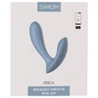 Svakom Erica – App-vezérelt felhelyezhető vibrátor (kék)