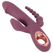 You2Toys - akkus, tripla karos vibrátor (lila)