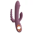 You2Toys - akkus, tripla karos vibrátor (lila)
