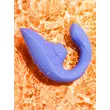 Womanizer Blend - hajlítható G-pont vibrátor és csiklóizgató (kék)