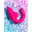 Womanizer Blend - hajlítható G-pont vibrátor és csiklóizgató (pink)