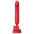 Lovense Mission 2 - App-vezérelt vibrátor tapadókoronggal (piros)