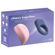 LUXUS Climax Together by Kiiroo - mágneses, app-vezérelt párvibrátor szett