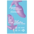 Cuties Mini - vibrációs anál plug (lila)
