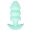 Cuties Mini - gömbös vibrációs anál plug (zöld)