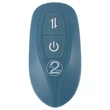 You2Toys - 3 részes felcsatolható nyuszis lökővibrátor távirányítóval (kék)