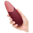 Womanizer Next - akkus, léghullámos csiklóizgató (bordó)