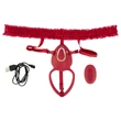 You2Toys - viselhető vibrációs csiklóizgató (piros)