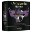 Orgie Orgasmic Bunny - vibrációs péniszgyűrű szett (fekete)