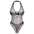 Obsessive Addia - leopárdmintás nyitott body
