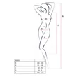 Passion BS005 - capri necc overall (fehér) - S-L