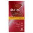 Durex Feel Ultra Thin - ultra élethű óvszer (2x10 db)