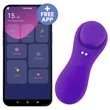 Desirel Confidential - App-vezérelt bugyi vibrátor (lila)
