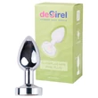 Desirel GlowPlug - világító anál plug - kicsi (ezüst)