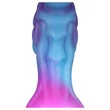 OgazR - világító sárkány dildó - 22cm (lila-rózsaszín)