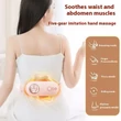HappyPet Comfort - Menstruációs masszírozó öv (fehér)