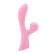 LUXE Aura - 2in1 léghullámos, akkus vibrátor (pink)