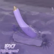 Sex HD - padlizsán vibrátor (lila)