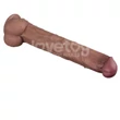 Lovetoy - kétrétegű XXL dildó - 36,5 cm - (testszínű)