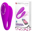 Pretty Love August – App-vezérelt G-pont és csiklóizgató vibrátor (pink)