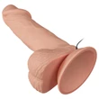 Baile Zebulon - élethű, herés vibrátor - 19 cm (testszínű)