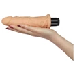 Lovetoy Real Feel - élethű vibrátor - 19 cm (natúr)