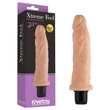 Lovetoy Real Feel - élethű vibrátor - 19 cm (natúr)