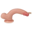 Lovetoy Nature Cock - kétrétegű élethű dildó - 20 cm (natúr)