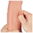 Lovetoy Nature Cock - kétrétegű élethű dildó - 28 cm (natúr)