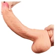 Lovetoy Nature Cock - kétrétegű élethű dildó - 28 cm (natúr)