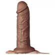 Lovetoy Chubby - tapadókorongos élethű dildó - 25 cm (natúr)