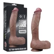 Lovetoy Nature Cock - kétrétegű élethű dildó - 26 cm (testszínű)