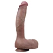 Lovetoy Nature Cock - kétrétegű élethű dildó - 26 cm (testszínű)
