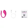Lovense Lush 4 - App-vezérelt vibrációs tojás (pink)