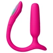 Lovense Lush Anal - App-vezérelt análvibrátor, LED-es - pink