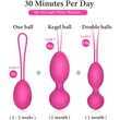 Tracy's Dog Ben Wa Balls - vibrációs gésagolyó szett (3 db) - pink