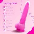 Tracy's Dog Jelivoy-Mid - élethű vibrátor - 20 cm (pink)