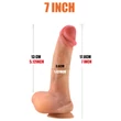 FeelSkin - ultra realisztikus dildó - natúr (18 cm)