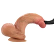 FeelSkin - ultra realisztikus herés dildó - natúr (16 cm)