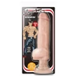 Blush Bad Boy - piercinges vibrátor - 33 cm (testszínű)