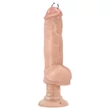 Blush Bad Boy - piercinges vibrátor - 33cm (natúr)