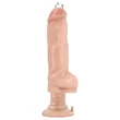 Blush Bad Boy - piercinges vibrátor - 33cm (natúr)