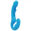Honey Play Box Harmony Duo - App-vezérelt felcsatolható nyelves vibrátor (kék)