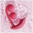 Honey Play Box Melody - App-vezérelt gyöngyös 2in1 vibrátor (piros)