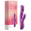 Honey Play Box Gem - App-vezérelt gyöngyös G-pont és csiklóizgató vibrátor (lila)