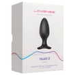 LOVENSE Hush 2 L - akkus kis anál vibrátor (57 mm, fekete)