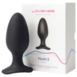 LOVENSE Hush 2 L - akkus kis anál vibrátor (57 mm, fekete)