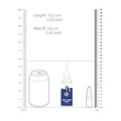 Cum Face - farokverő párbaj társasjáték patron - 80 ml (vanília)